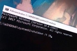 Linhas de comando para Windows e MacOS