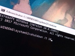 Linhas de comando para Windows e MacOS