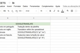 Seja um expert nas Planiljas Google conhecendo as 15 funções